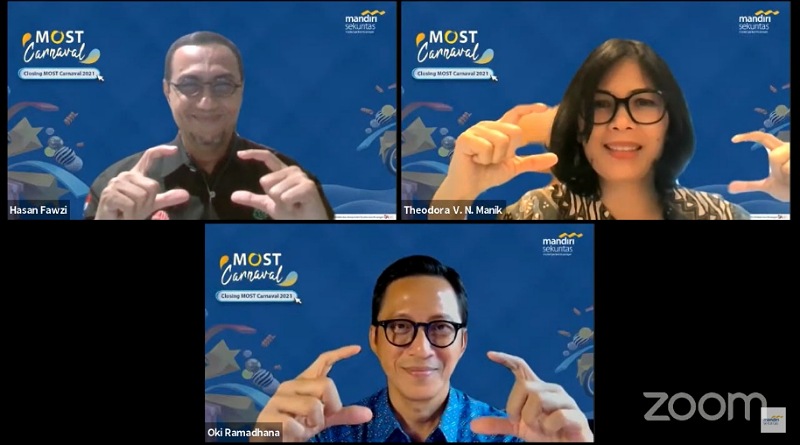 Mandiri Sekuritas MOST Carnaval 2021: Investasi Pasar Modal Semakin Dilirik Milenial dan Gen-Z
