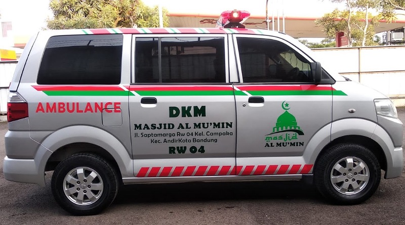 Dari Dana Swadaya, Warga RW-04 Campaka Kota Bandung Beli Mobil Ambulan