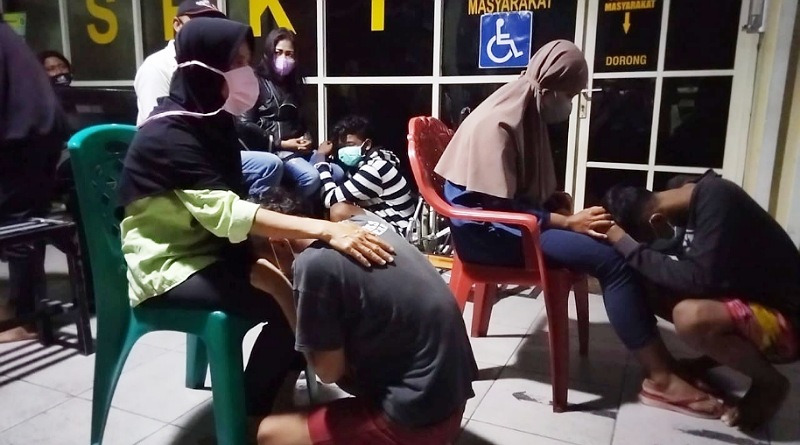 Gangster ini Garang di Jalan, “Mewek” di Kantor Polisi