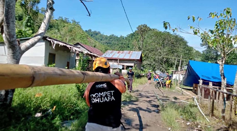 DMC dan Dompet Dhuafa Sulawesi Selatan Buka Layanan Darurat Bagi Penyintas Gempa Sulawesi Barat