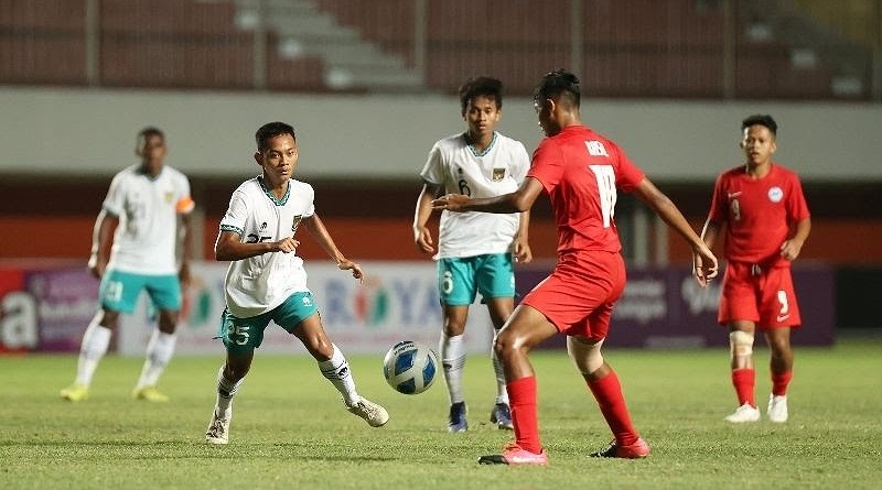 Piala AFF U-16 2022, Indonesia Pesta Gol 9-0 Lawan Singapura