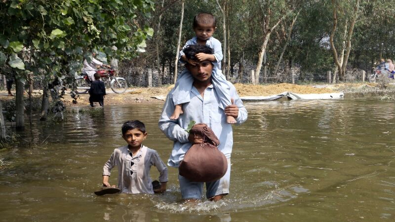 Jutaan Anak dan Wanita Hamil Terancam Risiko di Wilayah Banjir Pakistan