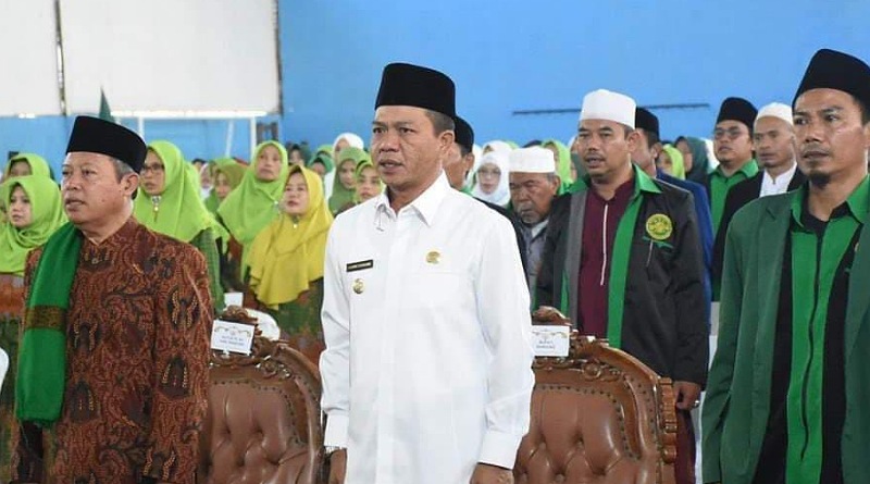 Bupati Bandung Melantik Pengurus MWC NU Kec. Cikancung