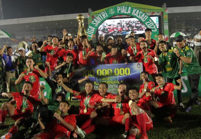 Tim Jawa Barat I Jadi Kampiun di Piala KASAD Liga Santri 2022