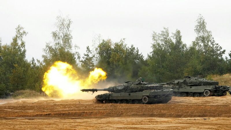 Beberapa Negara Janjikan Tank untuk Ukraina di Tengah Perselisihan AS-Jerman