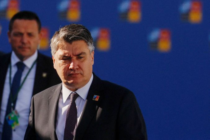 Presiden Kroasia Kecam Eropa karena Kirim Bantuan Senjata ke Ukraina