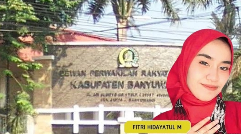 Fitri Hidayatul Maulida, Putri Kades Siliragung Maju Caleg Dapil 4 dari Partai Bulan Bintang
