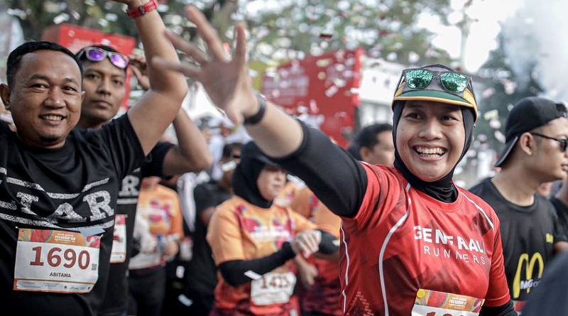 Borobudur Friendship Run di Kota Bandung Diikuti Lebih 1.000 Pelari