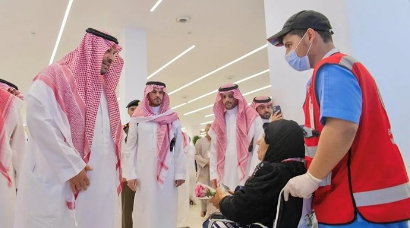 Pangeran Faisal bin Khalid Periksa Penyeberangan Jdeidet Arar