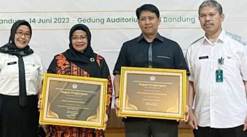 Bapenda Kab. Bandung dan RSUD Majalaya Raih Penghargaan dari KPKNL
