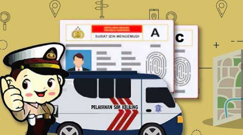 Jadwal SIM Keliling Kota Bandung Hari Ini