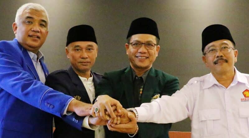 Sepakat Usung Kang DS Sebagai Cabup, Mesin Politik Empat Parpol ini Mulai Bergerak