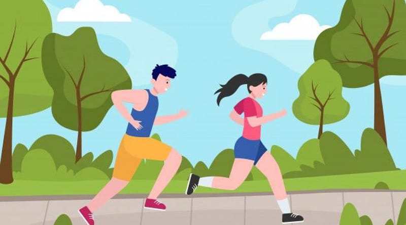 Dua Jalur Menuju Kesehatan Optimal, Manfaat Lari dan Jalan Kaki