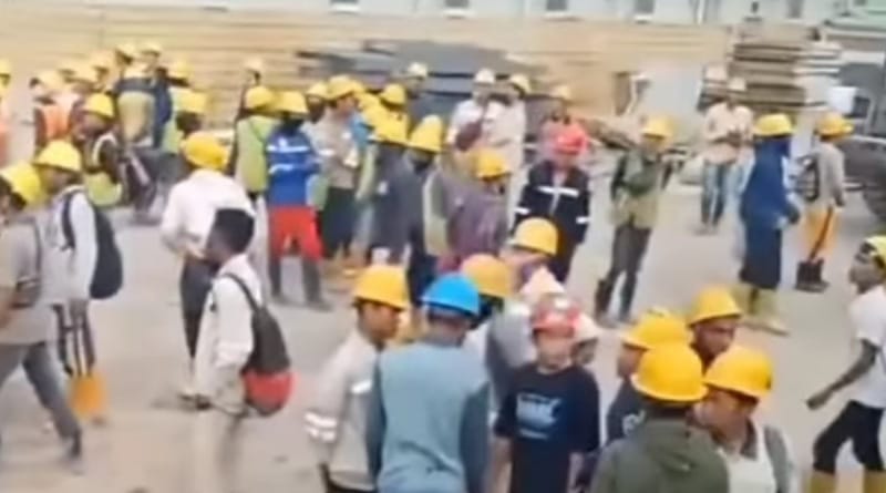 Konflik Antara Pekerja di Tambang Nikel Morowali Berakhir dengan Penikaman