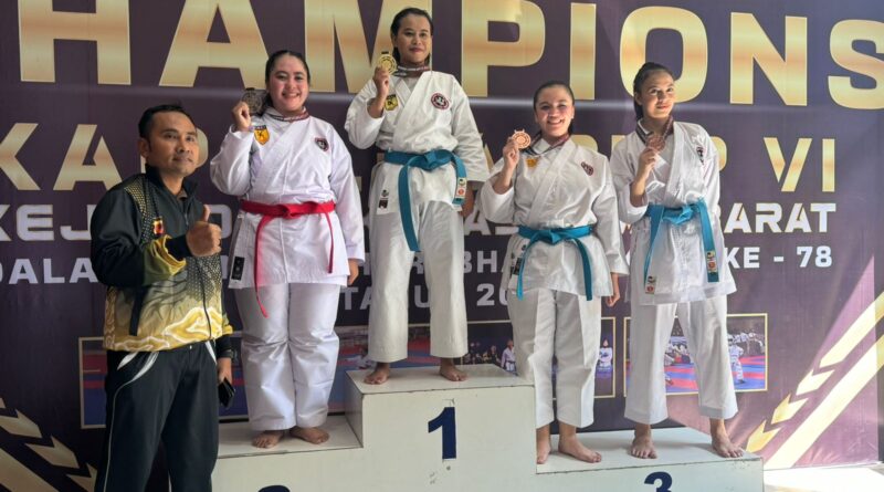 Brigadir Ajeng Triyafrianggi Raih Juara 2 Kapolda Cup VI Kejurda Inkanas Jawa Barat