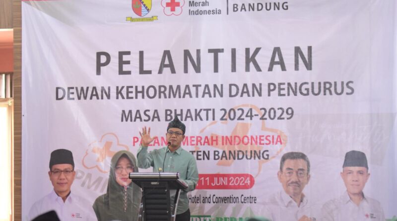 Bupati Bandung Berharap PMI Makin Menebar Manfaat Bagi Masyarakat