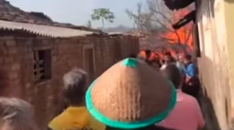 Kebakaran di Ngadiprono Ngadimulyo Kedu, Temanggung