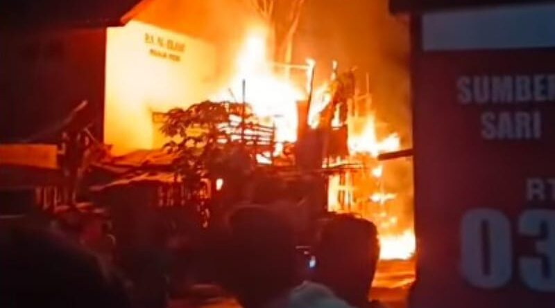 Terjadi Kebakaran Rumah di Sumbersari Parakan, Temanggung