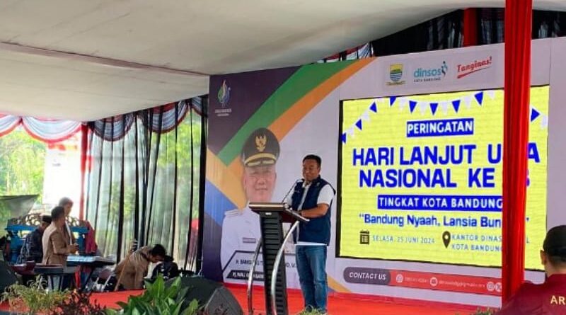 Acara Puncak Peringatan Hari Lanjut Usia Nasional Tahun 2024 di Kota Bandung