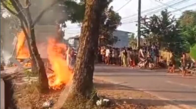 Kios Diduga Jualan Obat Keras Terlarang di Ciranjang Dibakar Warga