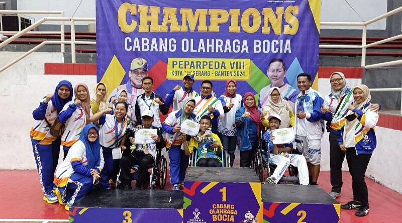 Kontingen Kota Tangerang Cemerlang di PEPARPEDA VIII Banten 2024 dengan Raihan Dua Medali Emas