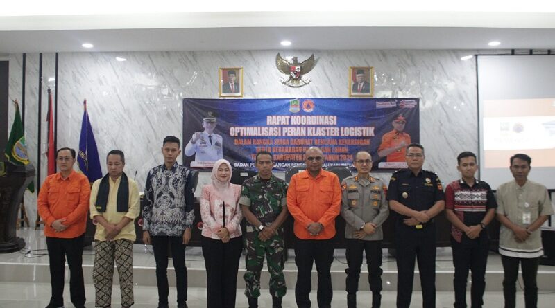 Rapat Koordinasi BPBD Bekasi: Optimalisasi Peran Klaster Logistik dalam Siaga Darurat Bencana