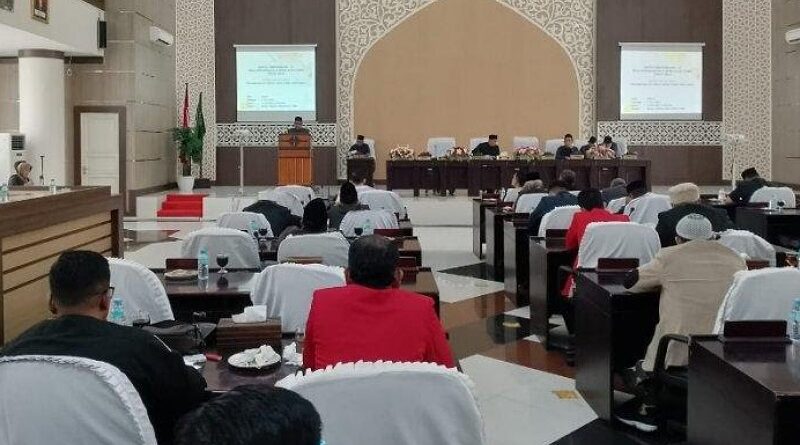 Transparansi dan Akuntabilitas: DPRK Aceh Utara Gelar Rapat Paripurna Bahas LPJ APBK 2023