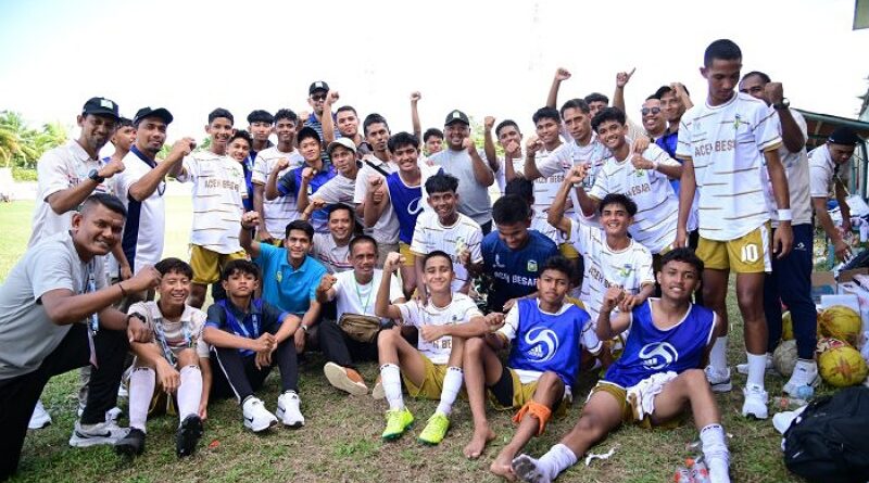 Aceh Besar Menggempur Nagan Raya 7-1, Buka Peluang Lolos ke Knock Out di Popda Aceh 2024