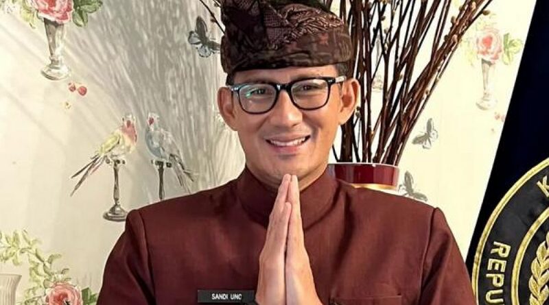 Menteri Sandiaga Uno Masuk Bursa Pilgub Jawa Timur 2024