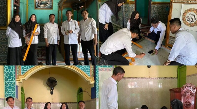 Pengukuran Arah Kiblat Dilaksanakan di Masjid-Masjid Bengkulu Utara