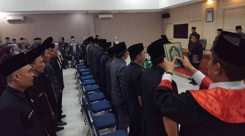 Pelantikan Massal di Kabupaten Pandeglang: 40 Pejabat Resmi Dilantik oleh Sekda
