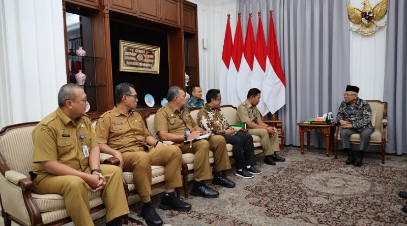 Wakil Presiden Ma’ruf Amin Apresiasi Upaya Pembangunan Puncak