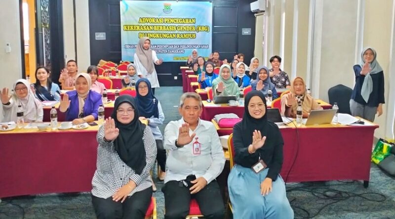 DPPPA Kabupaten Tangerang Bekali Satgas PPKS untuk Cegah Kekerasan Seksual di Kampus