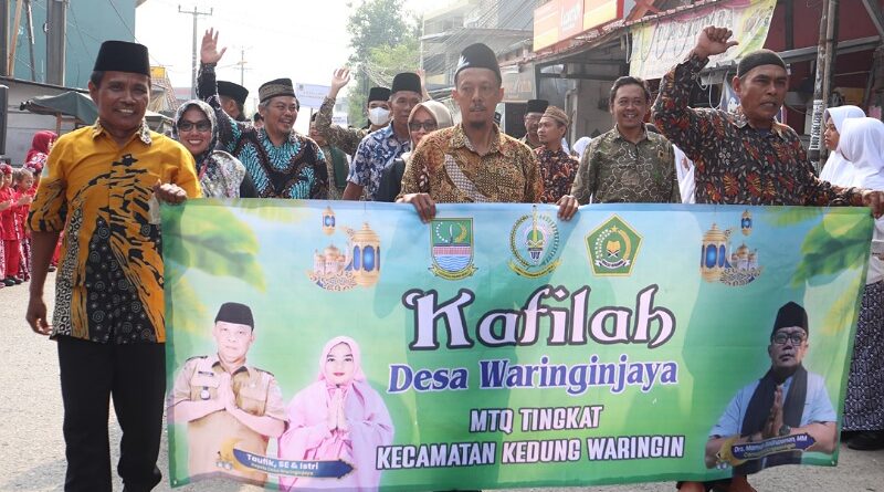 Ratusan Kafilah Meriahkan MTQ ke-5 Kedungwaringin: Wujudkan Revolusi Mental Insan Qur’ani