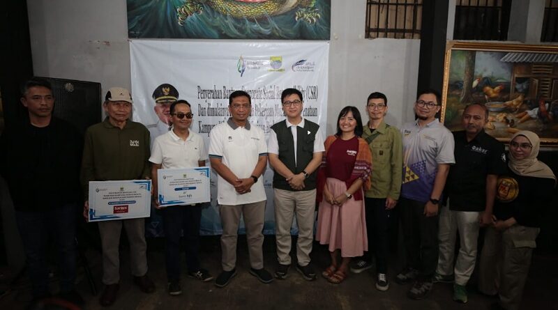 Mural CSR Perindah Kampung Wisata Braga
