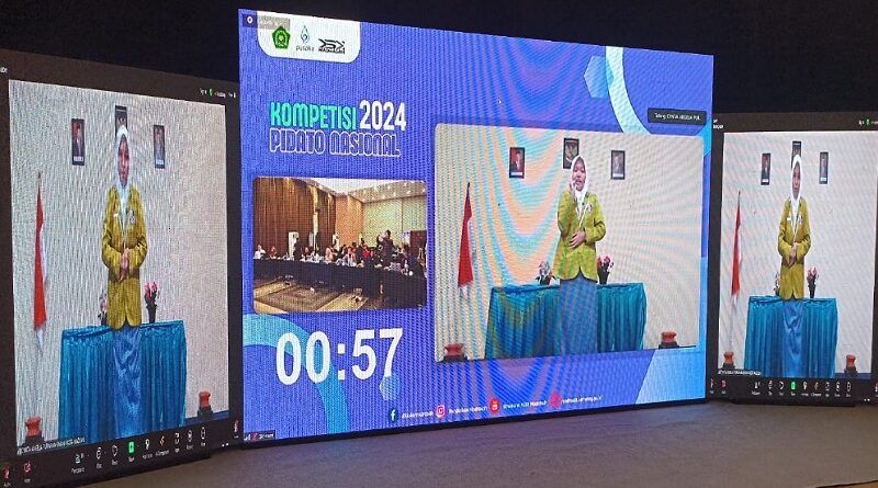 Kompetisi Pidato Nasional 2024 Memasuki Babak Eliminasi