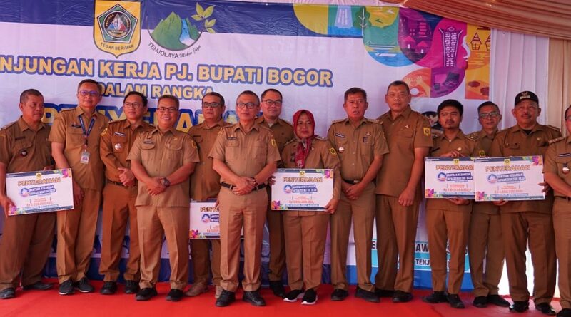 Percepat Aksesibilitas Infrastruktur Desa, Pemkab Bogor Berikan Bantuan Keuangan Tahun 2024