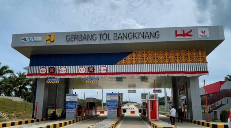 Ruas Tol Pekanbaru – Padang Seksi Bangkinang-XIII Koto Kampar Resmi Berbayar