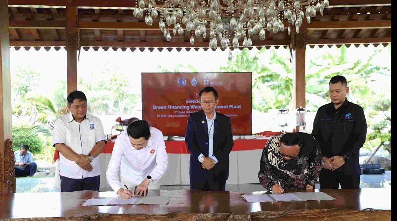 Pj Bupati Bekasi Sambut Baik Kerjasama Hibank dan Mitra dalam Proyek Water Treatment Plant untuk Ketersediaan Air Bersih