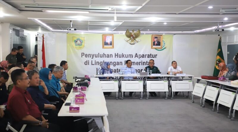 Pj. Sekda Bogor Buka Penyuluhan Hukum untuk Pengelolaan Dana BOS