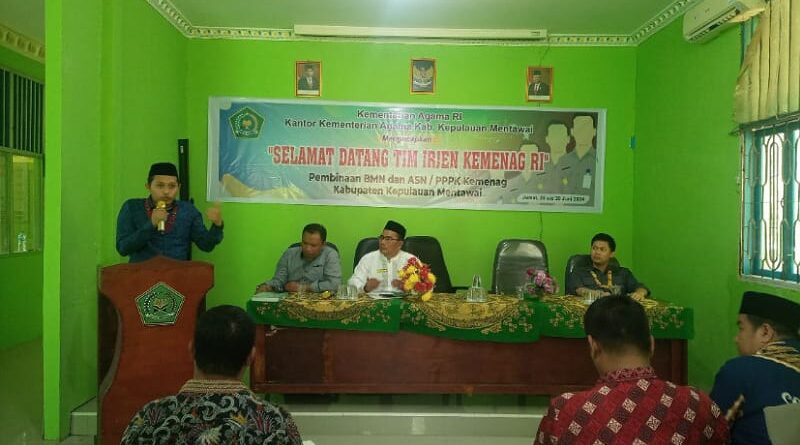 Tim Inspektorat Jenderal Kunjungi Kepulauan Mentawai untuk Pendampingan Pengelolaan BMN