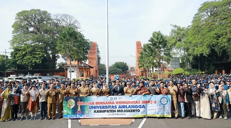 UNAIR Luncurkan 510 Mahasiswa ke BBK ke-4 Mojokerto: Menyatu dengan Masyarakat, Menyemai Perubahan