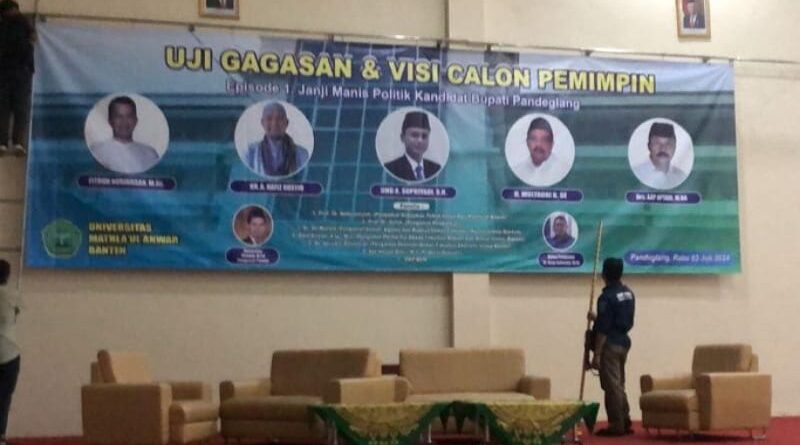 Menjaga Transparansi Pemimpin: UNMA Banten Kukuhkan Acara ‘Uji Gagasan Calon Pemimpin’ di Hadapan Publik