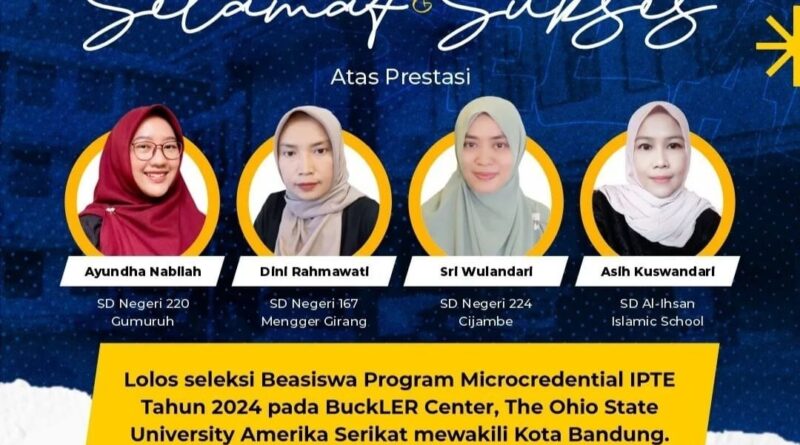 4 Guru Bandung Raih Beasiswa Impian! Terbang ke Amerika untuk Tingkatkan Kualitas Pendidikan