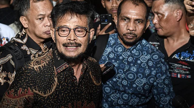 Bekas Menteri Pertanian Syahrul Yasin Limpo Divonis 10 Tahun Penjara, Sampaikan Terima Kasih kepada Jokowi dan Surya Paloh