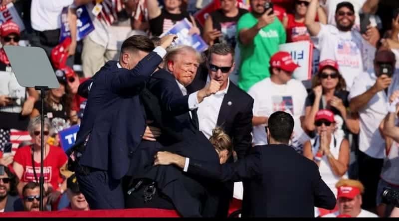 Insiden Tembakan di Acara Kampanye Trump: Detik-detik Kekacauan di Pennsylvania