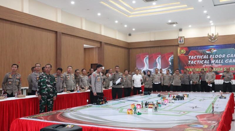 Polresta Sidoarjo Gelar TFG dan TWG Pengamanan Pilkada Serentak 2024