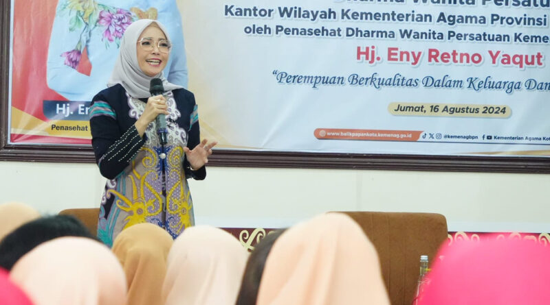 Penasihat DWP Kemenag RI Dorong Anggota Membangun Organisasi yang Positif