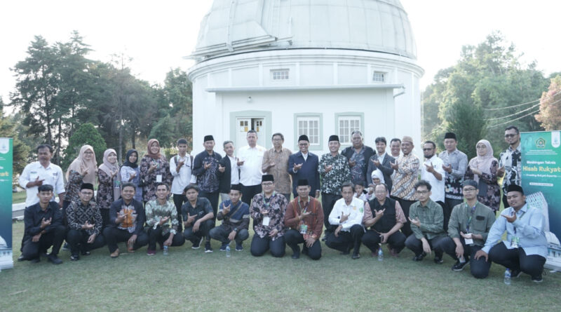 Kemenag dan Observatorium Bosscha Gelar Bimtek Hisab Rukyat di Bandung