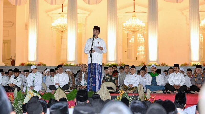 Momen Haru di Istana Merdeka: Presiden Jokowi Hadiri Zikir dan Doa Kebangsaan Terakhir sebagai Kepala Negara